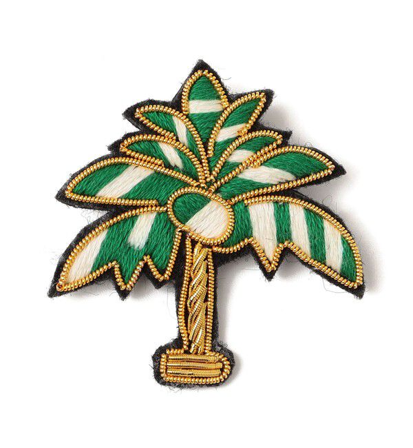 SHIPS for women「ANATHA:刺繍 ブローチ（モチーフ MIX）」|ブローチ・コサージュ|ホワイト系