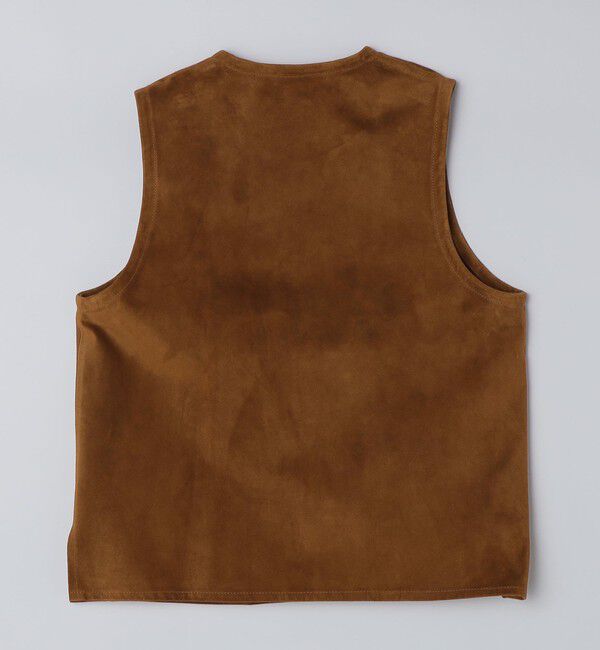 SHIPS「【SHIPS別注】CINQUANTA: スエード チマヨ ベスト」|ベスト・ジレ|