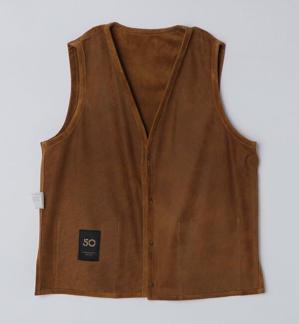 SHIPS「【SHIPS別注】CINQUANTA: スエード チマヨ ベスト」|ベスト・ジレ|