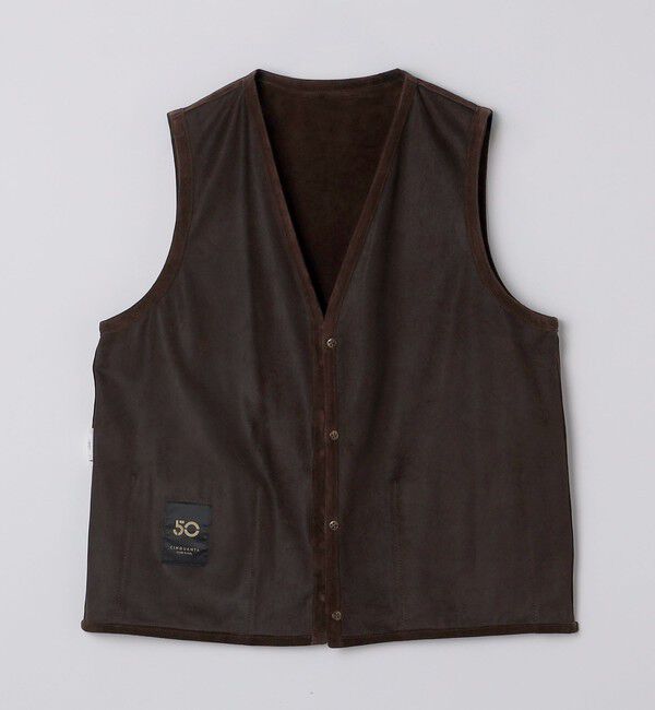 SHIPS「【SHIPS別注】CINQUANTA: スエード チマヨ ベスト」|ベスト・ジレ|
