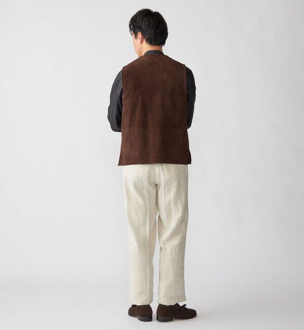 SHIPS「【SHIPS別注】CINQUANTA: スエード チマヨ ベスト」|ベスト・ジレ|