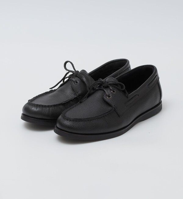 SHIPS「【SHIPS別注】polpetta: モカシン」|モカシン|ブラック