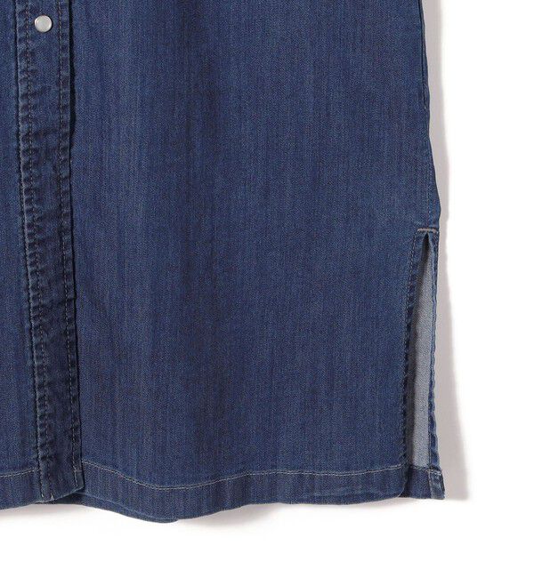 SHIPS Colors 「《予約》SHIPS Colors:〈洗濯機可能〉ファンクション デニム シャツ ワンピース◆」|ワンピース|