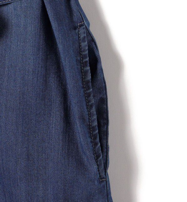 SHIPS Colors 「《予約》SHIPS Colors:〈洗濯機可能〉ファンクション デニム シャツ ワンピース◆」|ワンピース|