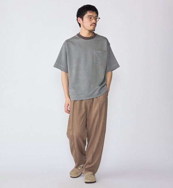 SHIPS「SHIPS: ジオメトリック リラックス ポケット Tシャツ」|Tシャツ・カットソー|