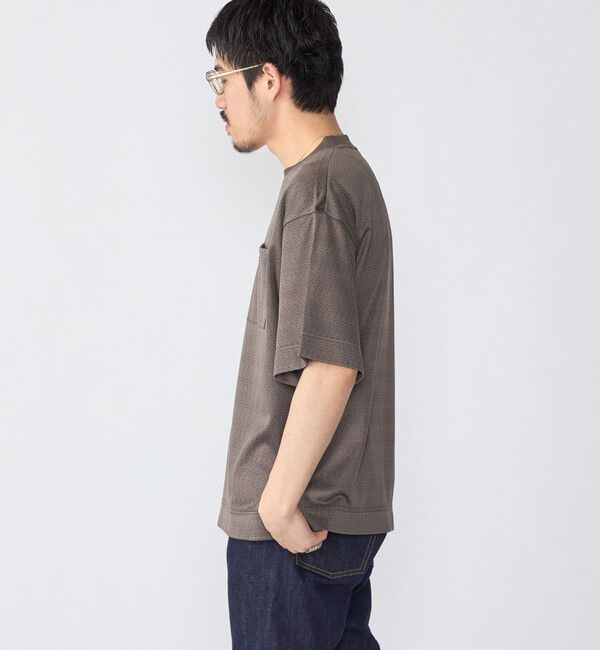 SHIPS「SHIPS: ジオメトリック リラックス ポケット Tシャツ」|Tシャツ・カットソー|