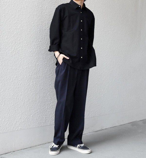 SHIPS any「SHIPS any: 360&deg; THE CIRCLE STRETCH リネン混 7分袖 シャツ◆」|シャツ・ブラウス|