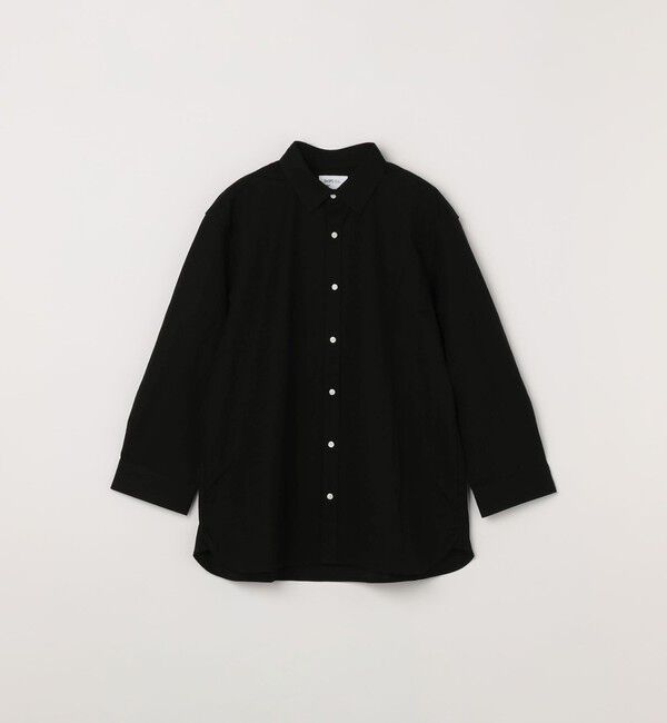 SHIPS any「SHIPS any: 360&deg; THE CIRCLE STRETCH リネン混 7分袖 シャツ◆」|シャツ・ブラウス|