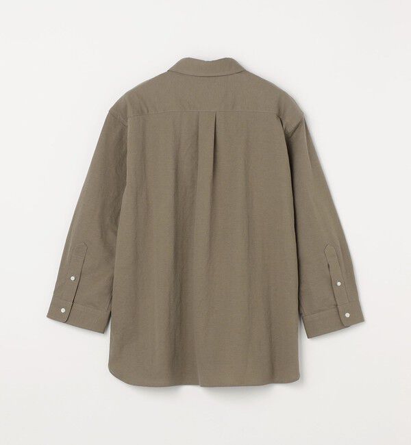 SHIPS any「SHIPS any: 360&deg; THE CIRCLE STRETCH リネン混 7分袖 シャツ◆」|シャツ・ブラウス|