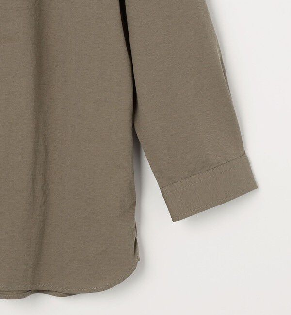 SHIPS any「SHIPS any: 360&deg; THE CIRCLE STRETCH リネン混 7分袖 シャツ◆」|シャツ・ブラウス|