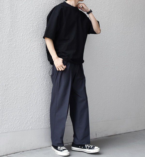 SHIPS any「SHIPS any: 360&deg; THE CIRCLE STRETCH リネン混 スピンドルTシャツ◆」|Tシャツ・カットソー|