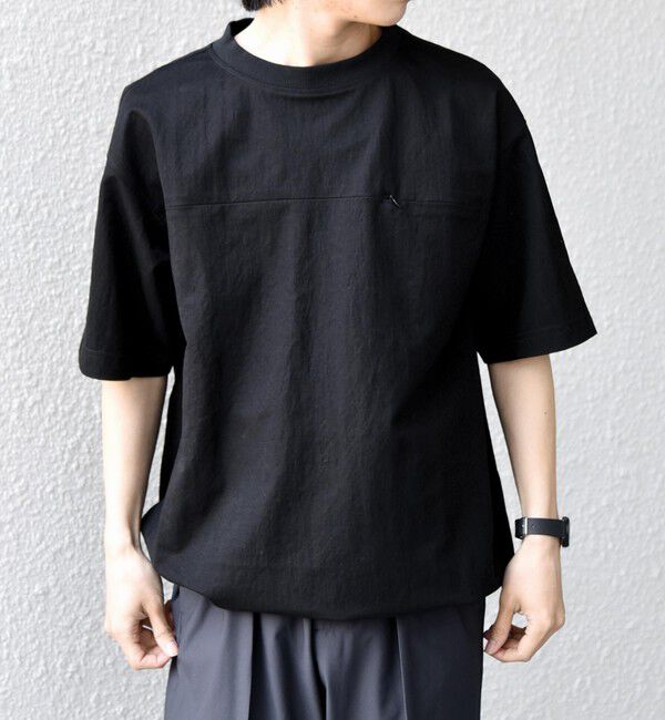 SHIPS any「SHIPS any: 360&deg; THE CIRCLE STRETCH リネン混 スピンドルTシャツ◆」|Tシャツ・カットソー|