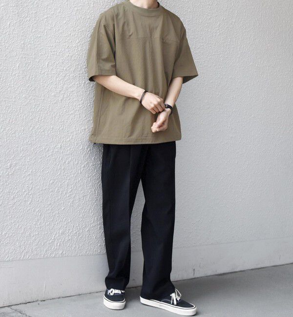 SHIPS any「SHIPS any: 360&deg; THE CIRCLE STRETCH リネン混 スピンドルTシャツ◆」|Tシャツ・カットソー|