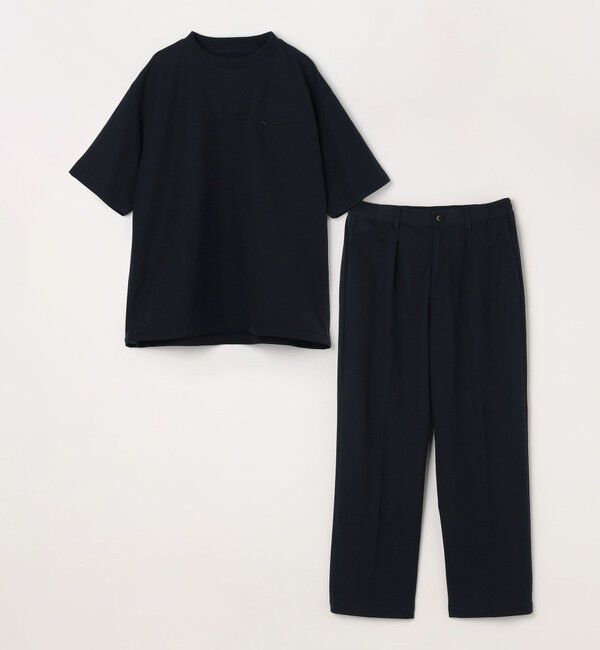 SHIPS any「SHIPS any: 360&deg; THE CIRCLE STRETCH リネン混 スピンドルTシャツ◆」|Tシャツ・カットソー|