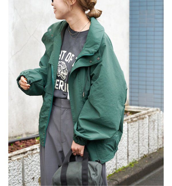 OUTDOOR PRODUCTS Usual Things「アスレチックブルゾン 撥水/ユニセックス着用可」|ブルゾン・スタジャン|グリーン