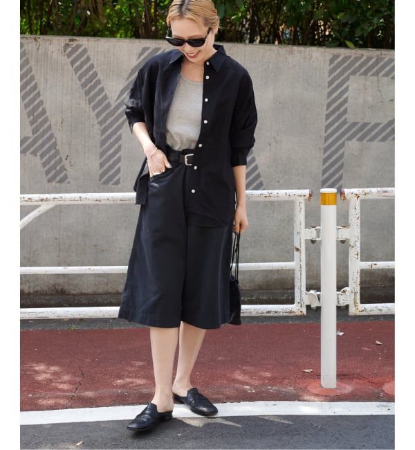 OUTDOOR PRODUCTS Usual Things「≪予約 追加≫レーヨンリネンシャツ」|シャツ・ブラウス|