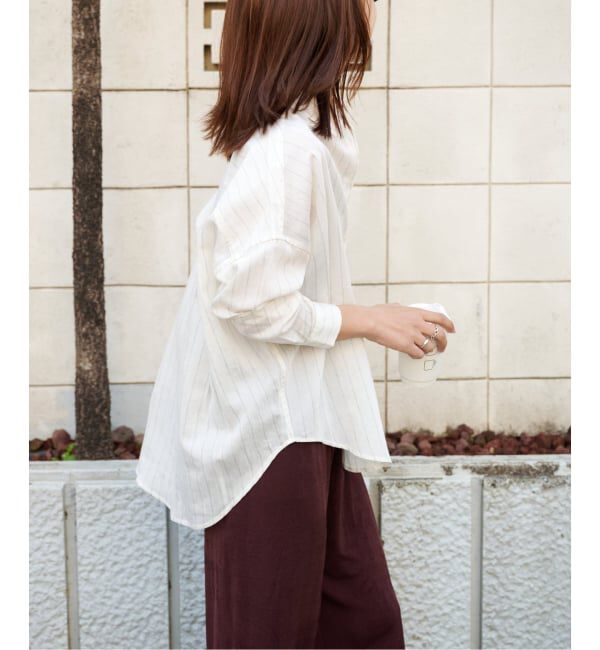 OUTDOOR PRODUCTS Usual Things「≪予約 追加≫レーヨンリネンシャツ」|シャツ・ブラウス|