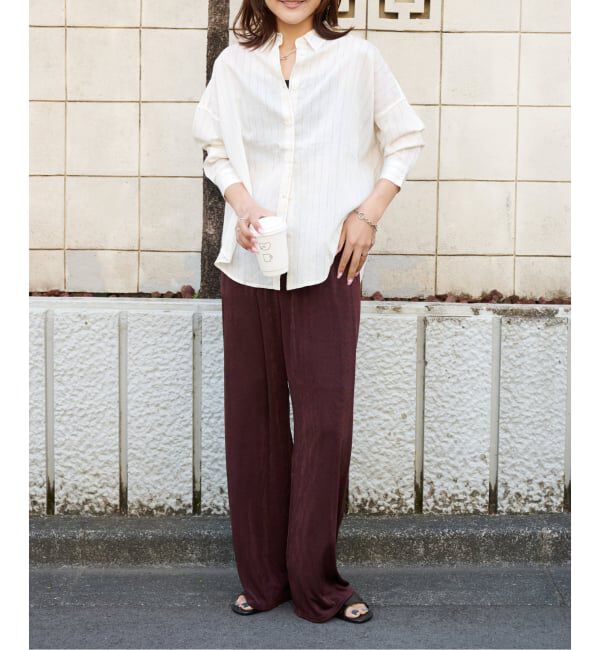 OUTDOOR PRODUCTS Usual Things「≪予約 追加≫レーヨンリネンシャツ」|シャツ・ブラウス|