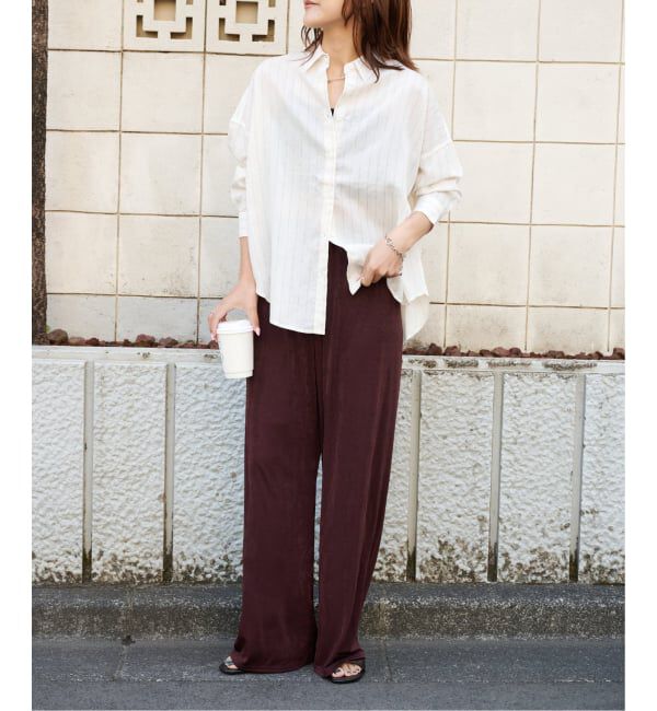 OUTDOOR PRODUCTS Usual Things「≪予約 追加≫レーヨンリネンシャツ」|シャツ・ブラウス|