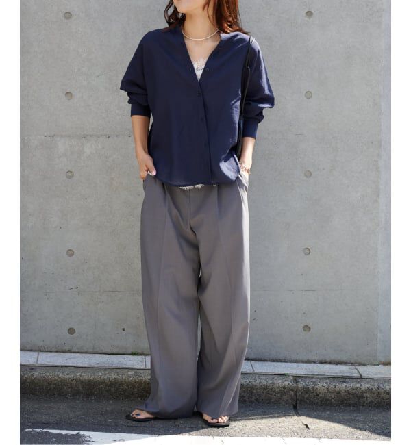 OUTDOOR PRODUCTS Usual Things「≪予約 追加≫レーヨンリネンシャツ」|シャツ・ブラウス|