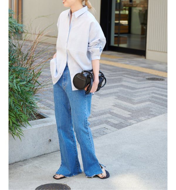 OUTDOOR PRODUCTS Usual Things「≪予約 追加≫レーヨンリネンシャツ」|シャツ・ブラウス|