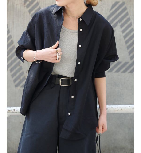 OUTDOOR PRODUCTS Usual Things「≪予約 追加≫レーヨンリネンシャツ」|シャツ・ブラウス|