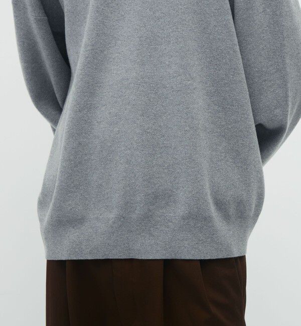 CABaN「CABaN コットンカシミヤ クルーネックプルオーバー」|ニット・セーター|