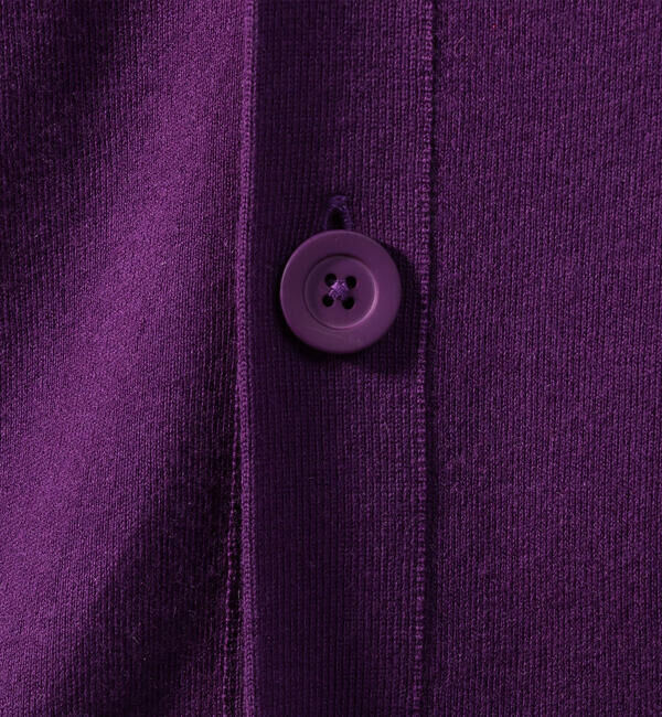 CABaN「CABaN コットンカシミヤ バイカラーVネックカーディガン」|カーディガン|