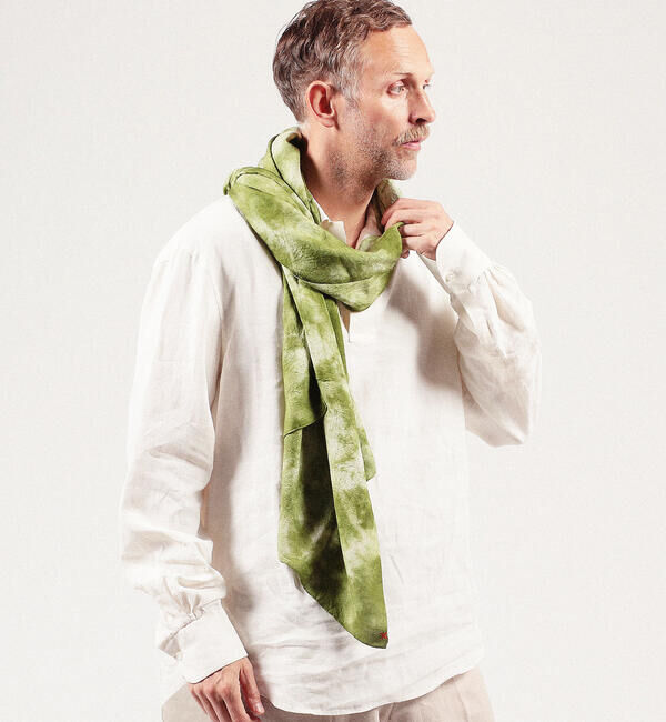 TOMORROWLAND GOODS「COSI シルク タイダイストール」|ストール|