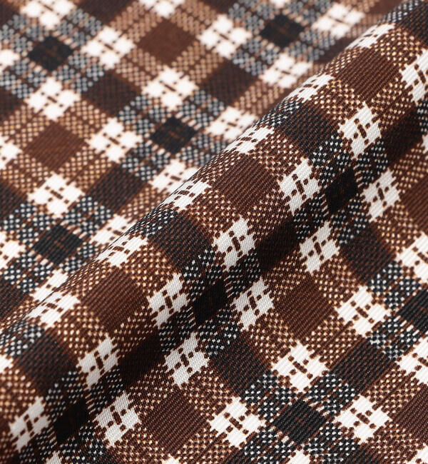 TOMORROWLAND GOODS「TOMORROWLAND シルク チェックストール」|ストール|