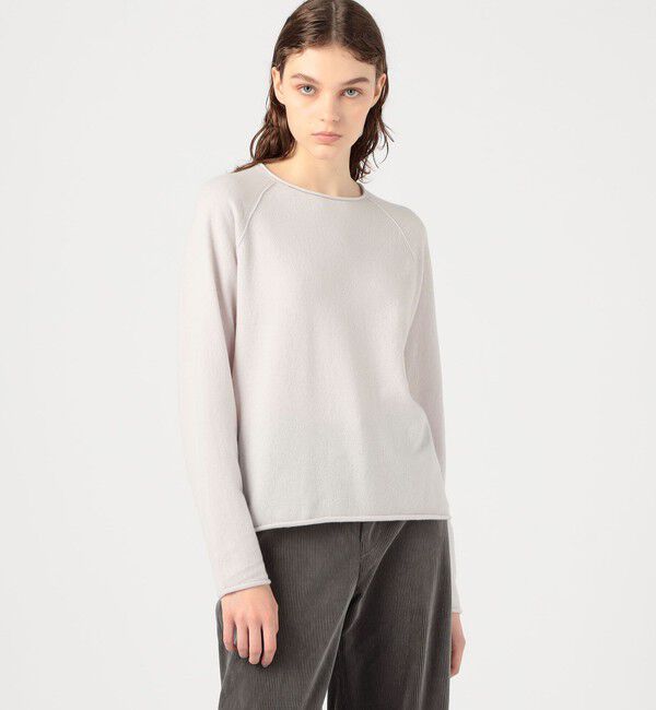 GALERIE VIE「スコットランドカシミヤ ラグランスリーブプルオーバー」|ニット・セーター|