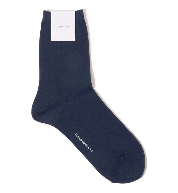 TOMORROWLAND GOODS「TOMORROWLAND シアーソックス」|ソックス|69 ネイビー