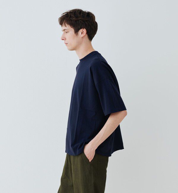 GALERIE VIE「オーガニックコットン吊り天竺ハーフスリーブカットソー」|Tシャツ・カットソー|