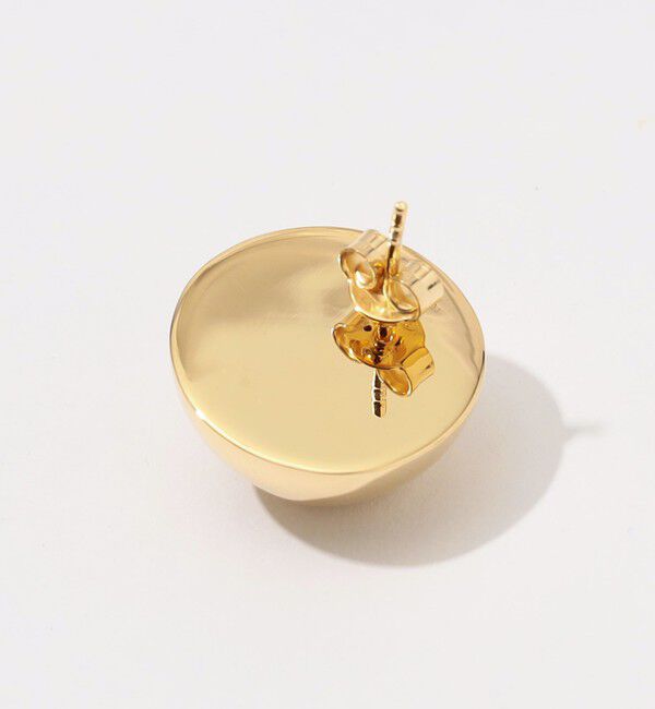 TOMORROWLAND GOODS「Annika Inez Hemisphere ゴールドピアス」|ピアス|