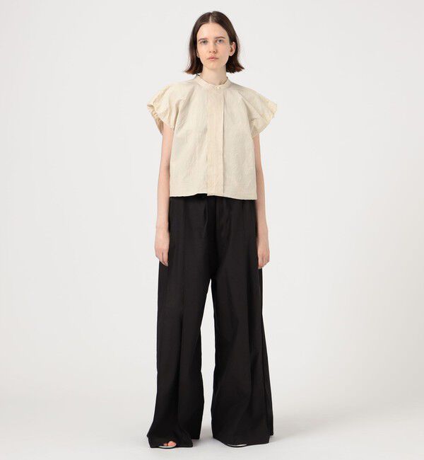 TOMORROWLAND GOODS「【別注】HAVERSACK&times;GALERIE VIE double シャツ」|シャツ・ブラウス|