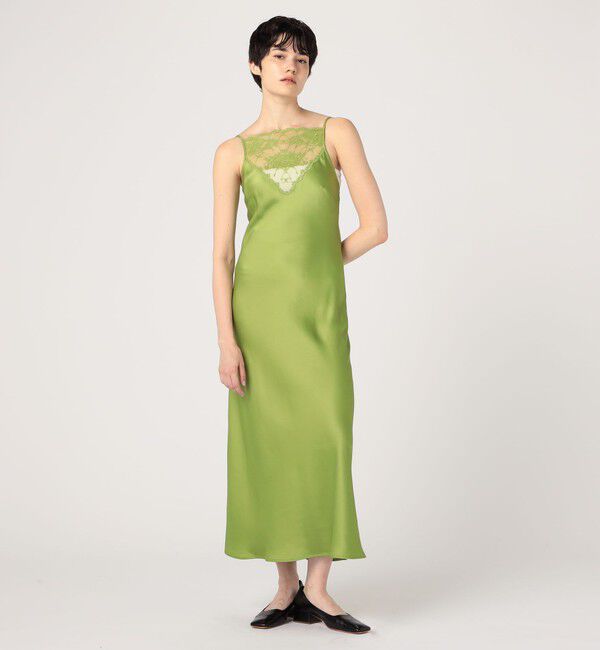 TOMORROWLAND GOODS「BY MALENE BIRGER LIBBIE レースコンビ ドレス」|ドレス|