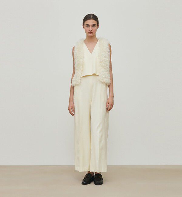 DES PRES「ベビーキッドモヘヤ Vネックベスト」|ベスト・ジレ|