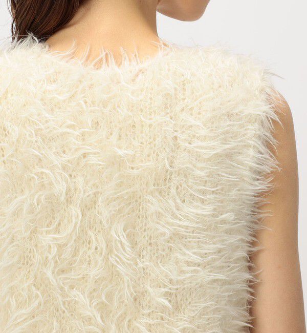 DES PRES「ベビーキッドモヘヤ Vネックベスト」|ベスト・ジレ|