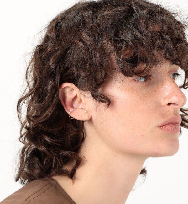 TOMORROWLAND GOODS「SASKIA DIEZ ダブルサークル イヤーカフ」|イヤーカフ|