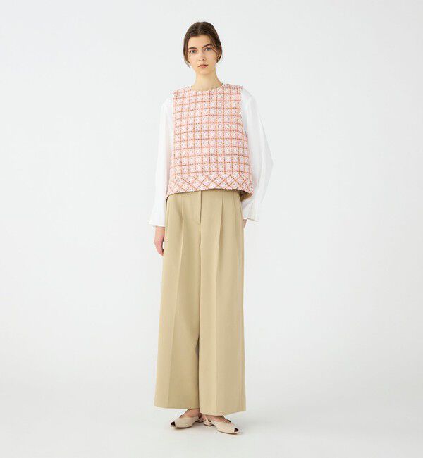 Ballsey「Parfait バックオープンベスト」|ベスト・ジレ|