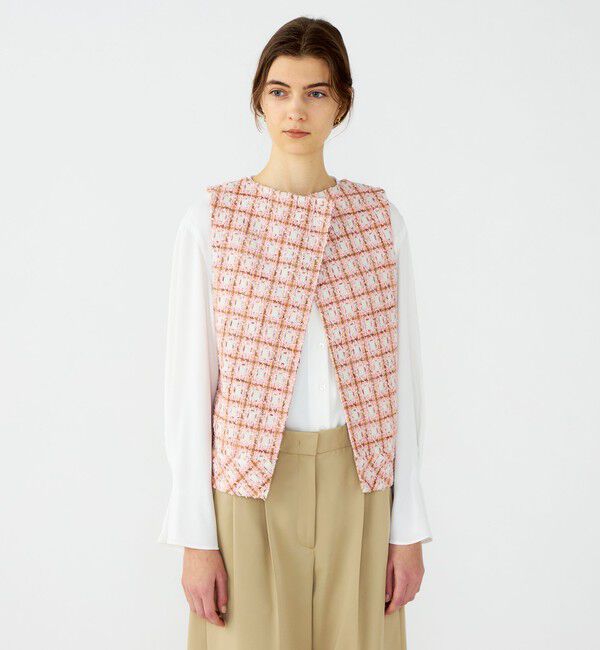 Ballsey「Parfait バックオープンベスト」|ベスト・ジレ|