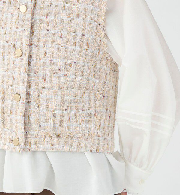 Ballsey「Mille-feuille ショートジレ」|ベスト・ジレ|