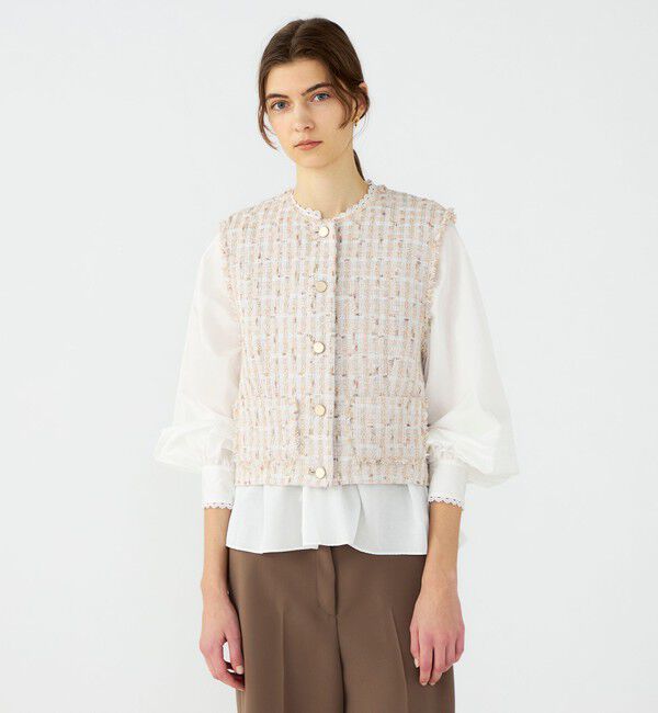 Ballsey「Mille-feuille ショートジレ」|ベスト・ジレ|