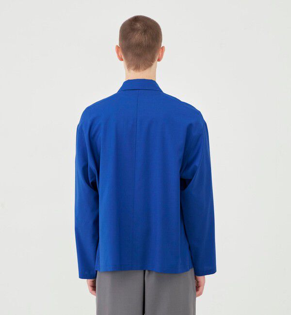 GALERIE VIE「プリムウール ドロップショルダーシャツ」|シャツ・ブラウス|