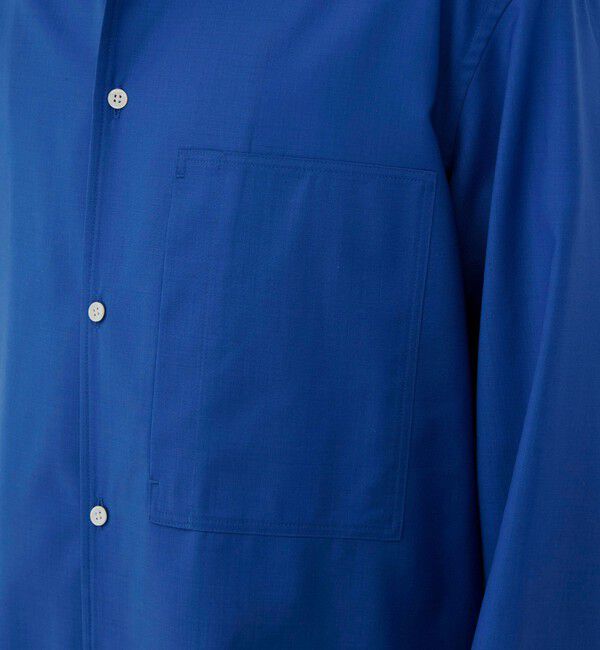 GALERIE VIE「プリムウール ドロップショルダーシャツ」|シャツ・ブラウス|