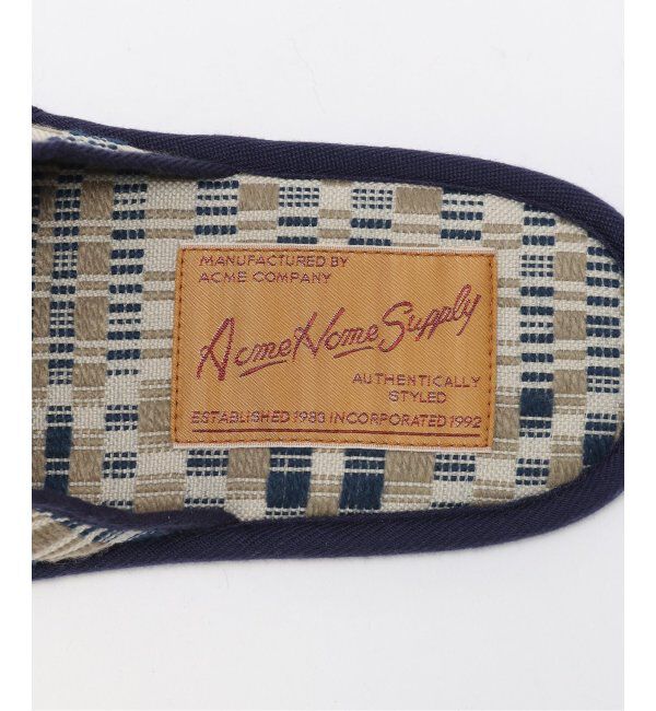 ACME「SLIPPER OVERSHOT Lサイズ　スリッパ」|ルームシューズ|