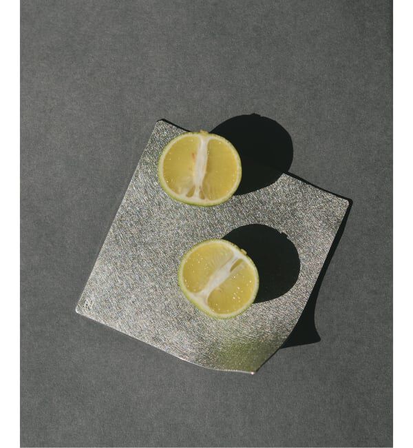 journal standard Furniture「【NAGAE+/ナガエプリュス】  Ordi tin plate 10.6&times;10.6cm　プレート」|食器・キッチングッズ|