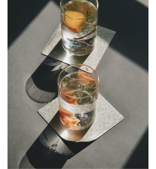 journal standard Furniture「【NAGAE+/ナガエプリュス】  Ordi tin plate 10.6&times;10.6cm　プレート」|食器・キッチングッズ|