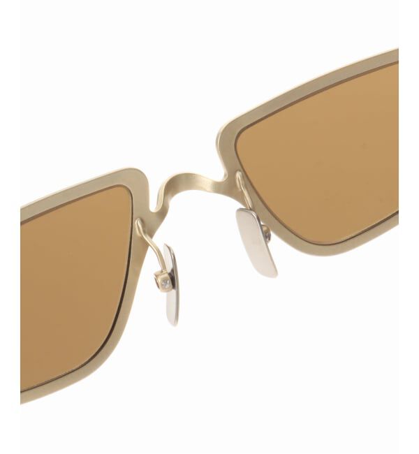 EYETHINK「KUBORAUM Z28 GD brown_gold Sunglasses」|サングラス|