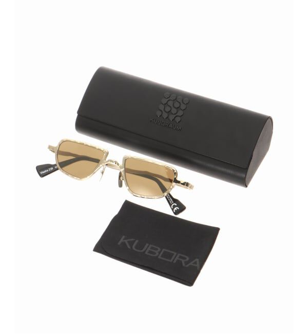 EYETHINK「KUBORAUM Z28 GD brown_gold Sunglasses」|サングラス|